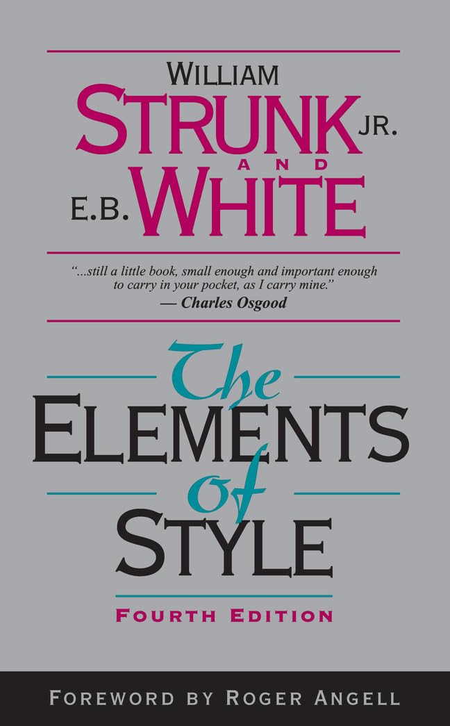 The Elements of Style (4th Edition)