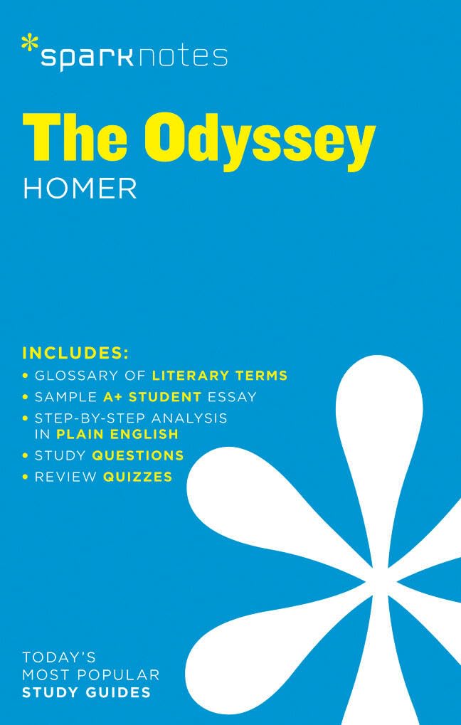 The Odyssey SparkNotes Literature Guide (SparkNotes Literature Guide Series, 49)