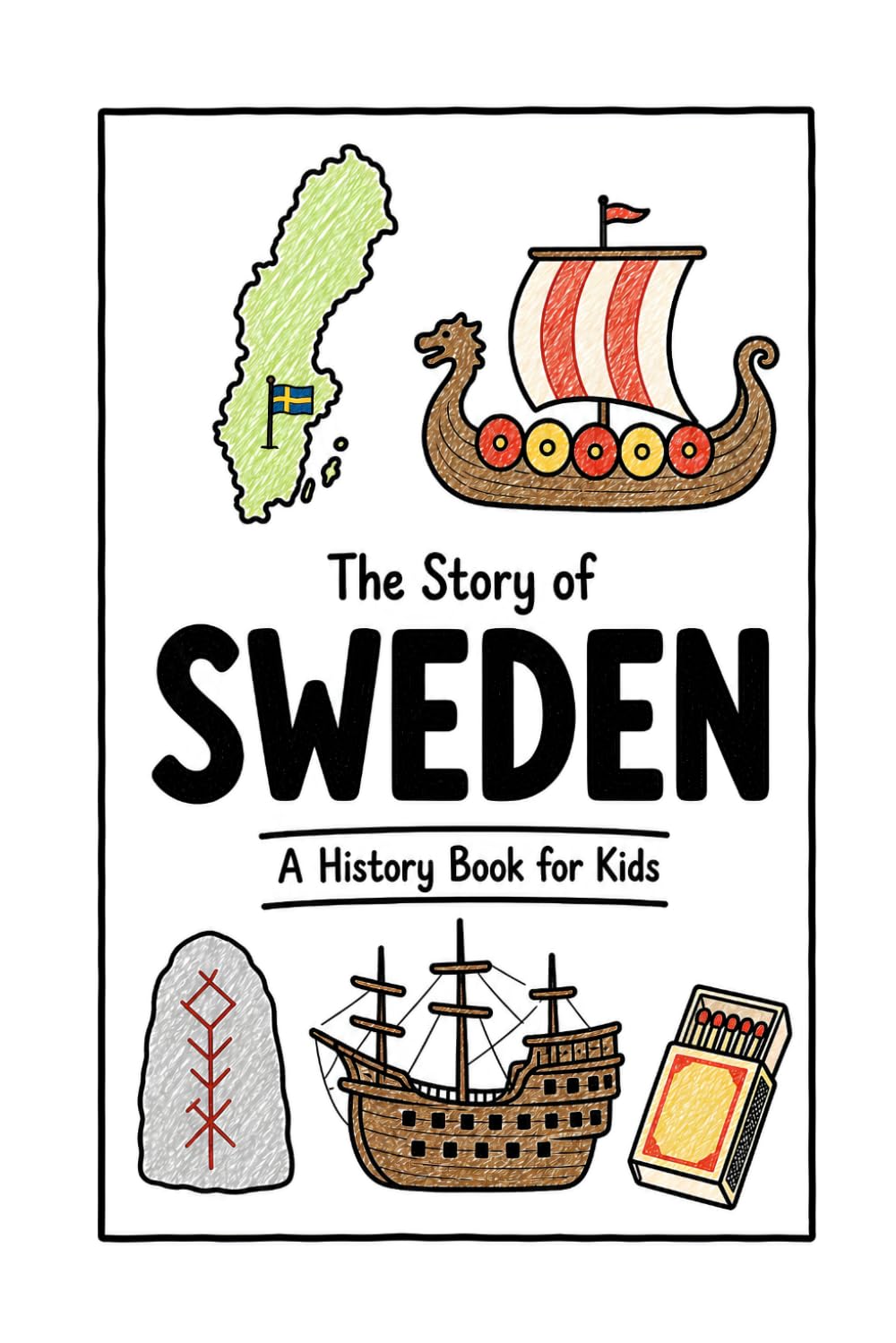 The Story of Sweden - A History Book for Kids: A Fun, Educational, and Illustrated Journey Through Swedish History for Children and Curious Minds (History for Kids)