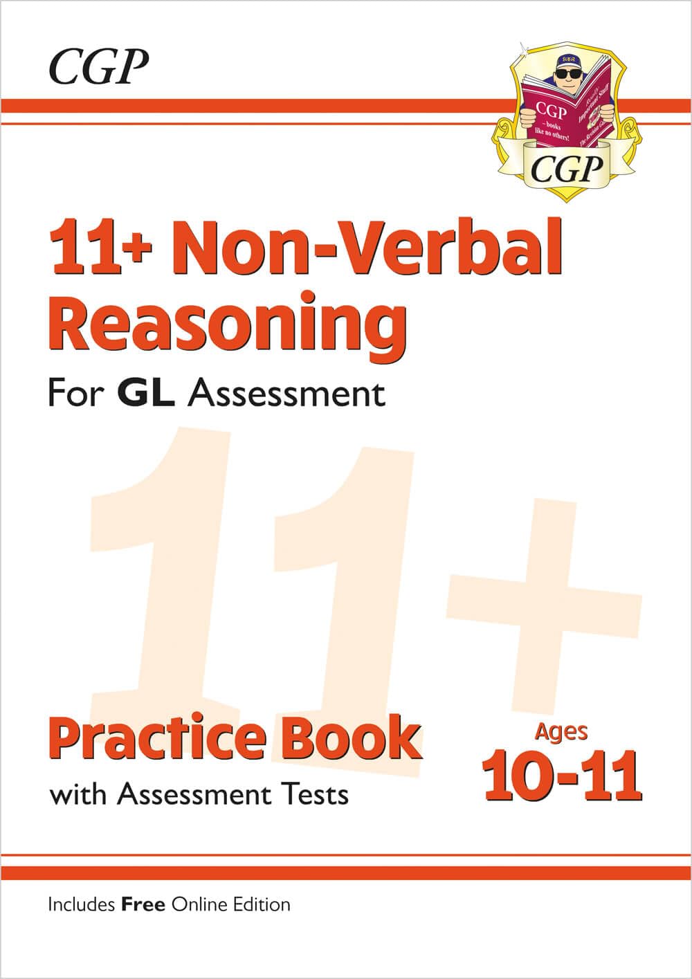 11+ GL Non-Verbal Reasoning Practice Book & Assessment Tests - Ages 10-11 (with Online Edition): for the 2026 tests (CGP GL 11+ Ages 10-11)