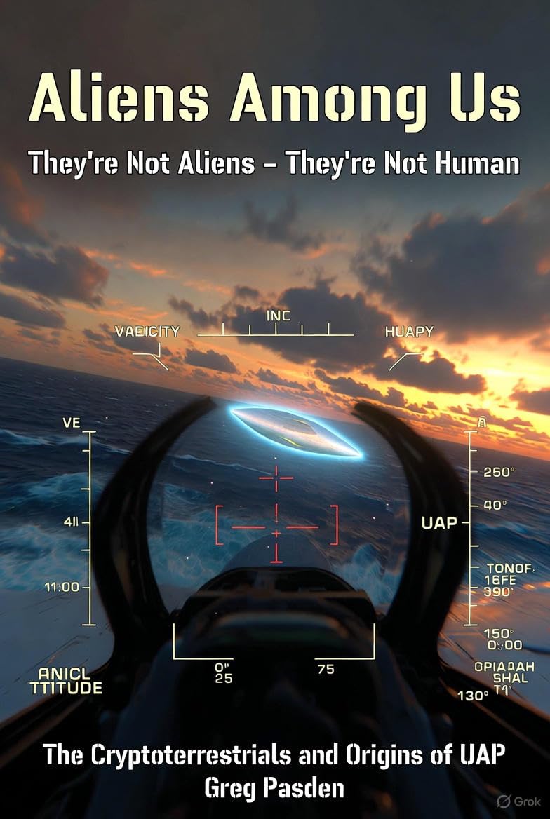 Aliens Among Us: They're Not Aliens - They're Not Human: The Cryptoterrestrials and the Origins of UAP