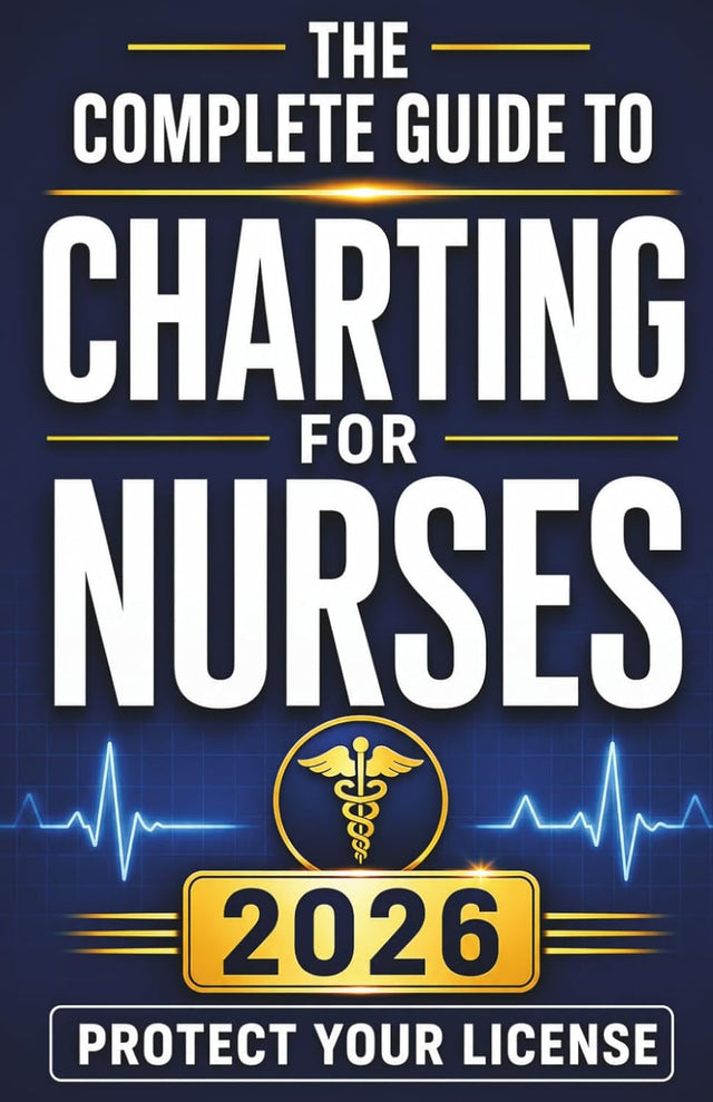 Charting for Nurses: Step-by-Step Nursing Documentation Templates, Narrative Note Examples, and Real-World Charting Strategies to Write With Confidence and Protect Your License (Nursing Essentials)