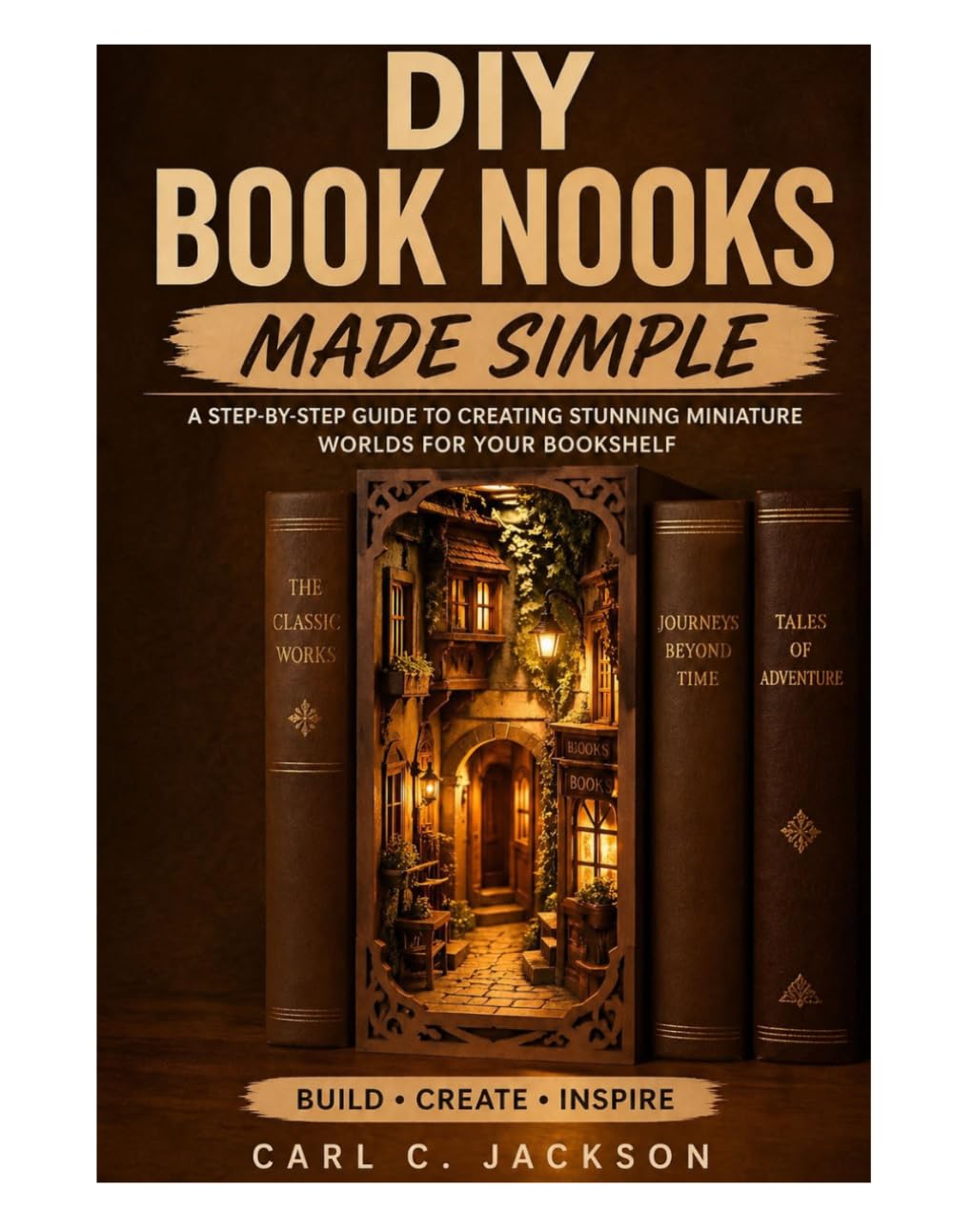 DIY Book Nooks Made Simple: Learn Book Nook Design for Beginners: Step-by-Step DIY Miniature Dioramas, Shelf Inserts, LED Lighting, Fantasy Scenes, and Handmade Decor Techniques.