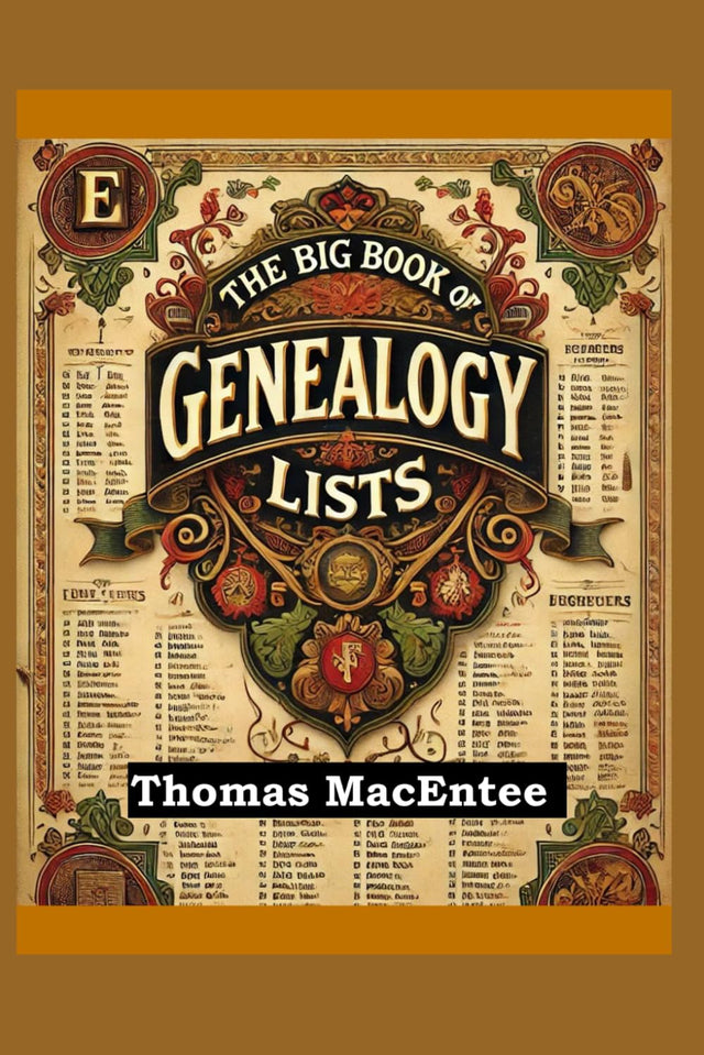 The Big Book of Genealogy Lists