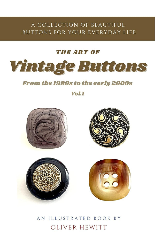 The Art of Vintage Buttons: From the 1980s to the early 2000s