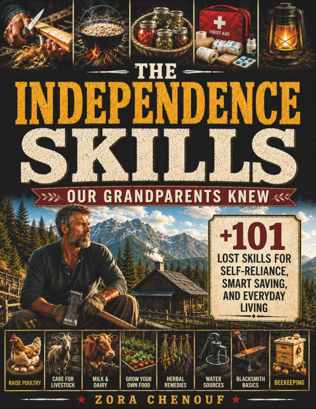 The Independence Skills Our Grandparents Knew: 101+ Lost Skills for Self-Reliance, Smart Saving, and Everyday Living