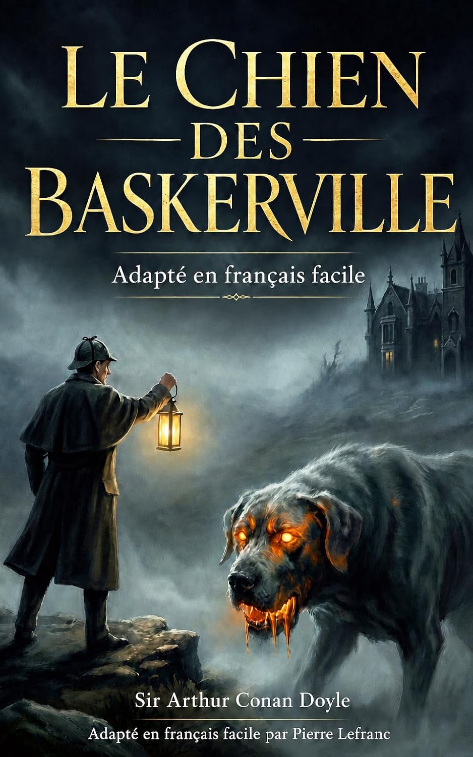 Le Chien des Baskerville en Français Facile (French Edition)