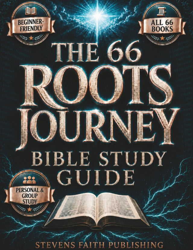 The 66 Roots Journey Bible Study Guide: The Complete Scripture Reference Guide To Learn All 66 Books With Simple Historical Context, Core Themes, And Fast Reflection Questions