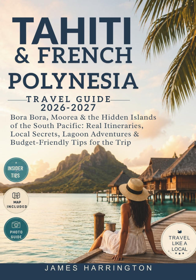 Tahiti & French Polynesia Travel Guide 2026–2027: Bora Bora, Moorea & the Hidden Islands of the South Pacific: Real Itineraries, Local Secrets, Lagoon Adventures & Budget-Friendly Tips for the Trip