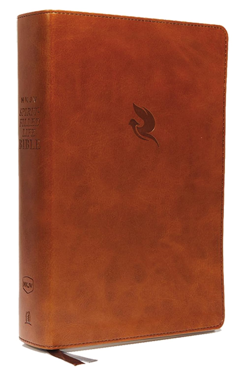 NKJV, Spirit-Filled Life Bible, Third Edition, Leathersoft, Brown, Red Letter, Comfort Print: Kingdom Equipping Through the Power of the Word