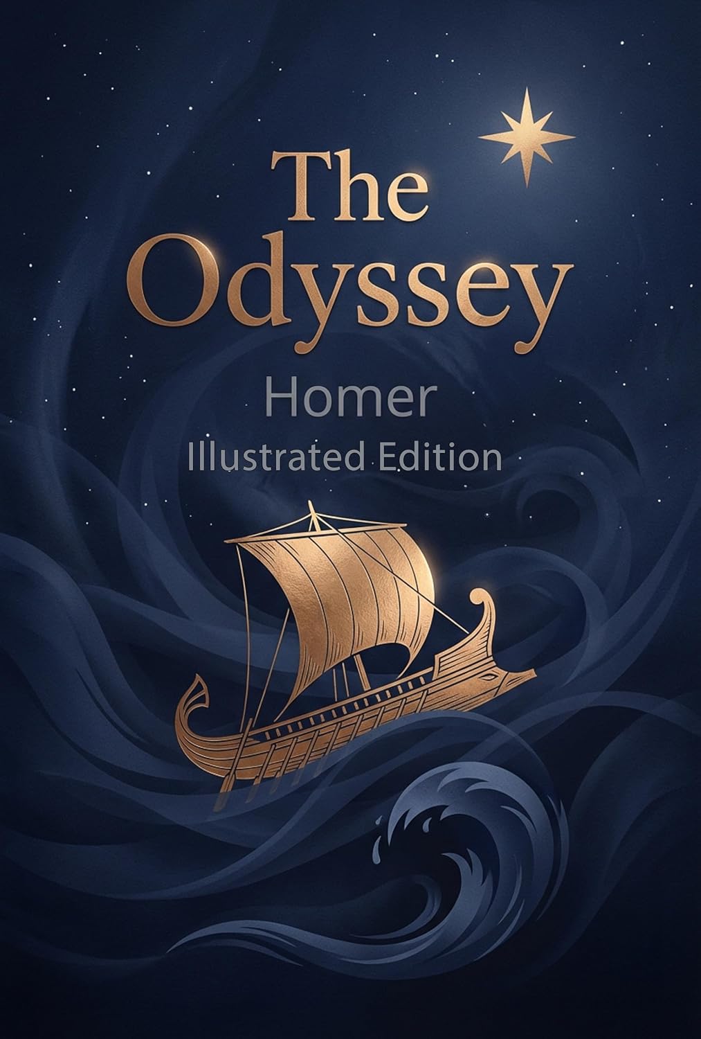 The Odyssey: Illustrated Edition: Translated into Modern English