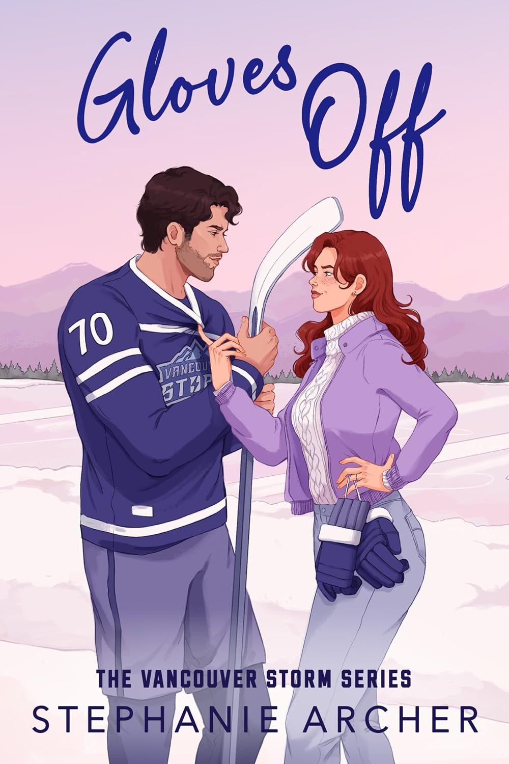 Gloves Off: a marriage of convenience hockey romance (Vancouver Storm Book 4)