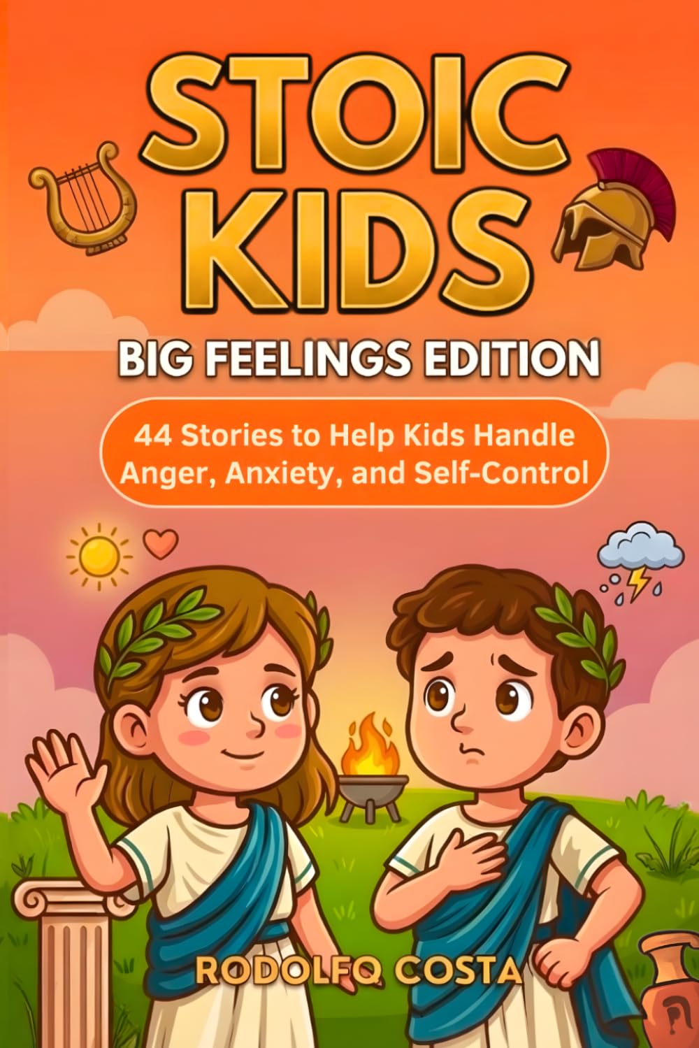 Stoic Kids Big: Feelings Edition: - 44 Stories to Help Kids Handle Anger, Anxiety, and Self Control (The Stoic Kids Series)
