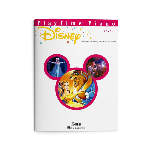 PlayTime Piano: Disney - Level 1 | Beginner Piano Method | Sheet Music with Easy Disney Songs for Young Pianists | Fun Piano Songbook for Practice and Performance | Faber Piano Book for Kids