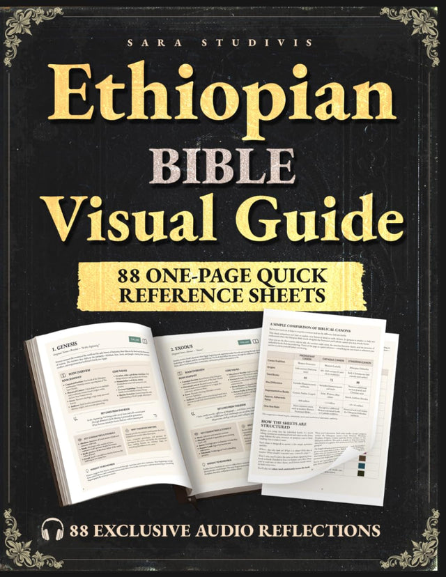 Ethiopian Bible Visual Guide: A Clear and Easy Overview of All 88 Books for Faith Explorers Seeking Understanding and Structure