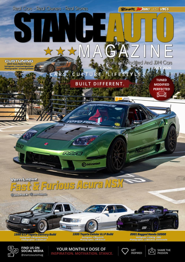 Stance Auto Magazine July 2026: Old School JDM Street Tuners