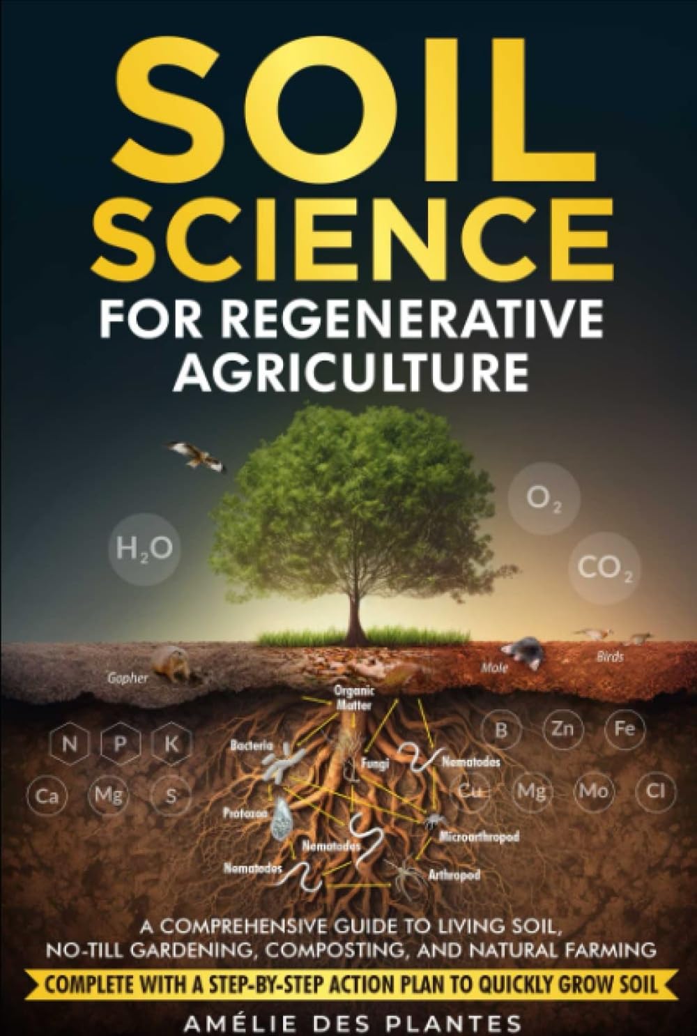 Soil Science For Regenerative Agriculture: A Comprehensive Guide To Living Soil, No-Till Gardening, Composting, And Natural Farming - Complete With A Step-By-Step Action Plan To Quickly Grow Soil