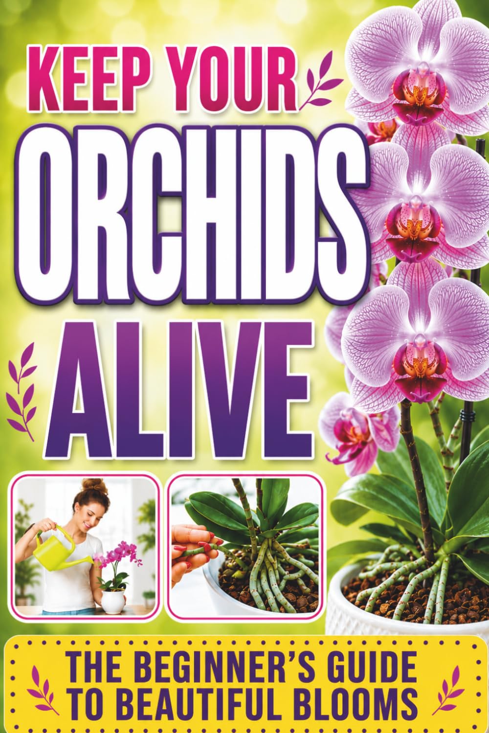 Keep Your Orchids Alive: The Grower’s Guide to Cultivating Beautiful Blooms at Home | Step-by-Step Gardening Secrets for Watering, Humidity, Temperature, Propagation & More