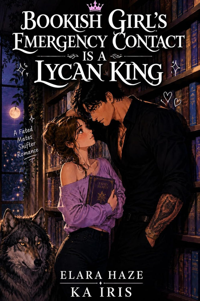 Bookish Girl’s Emergency Contact Is a Lycan King: A Fated Mates Shifter Romance (Possessive Small Town Alpha Kings Book 77)