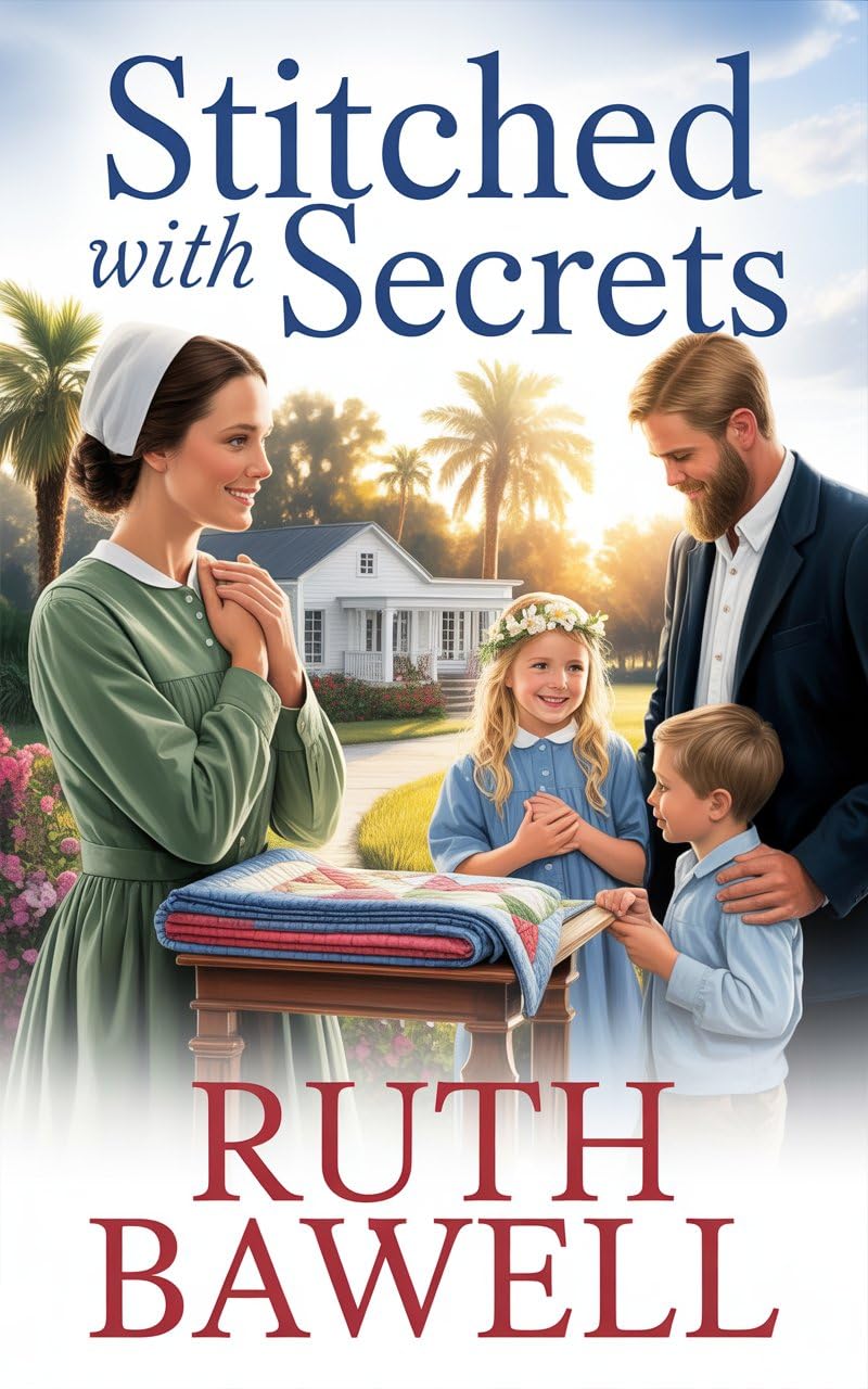 Stitched with Secrets: Amish Romance (The Amish Quilting Circle Book 3)