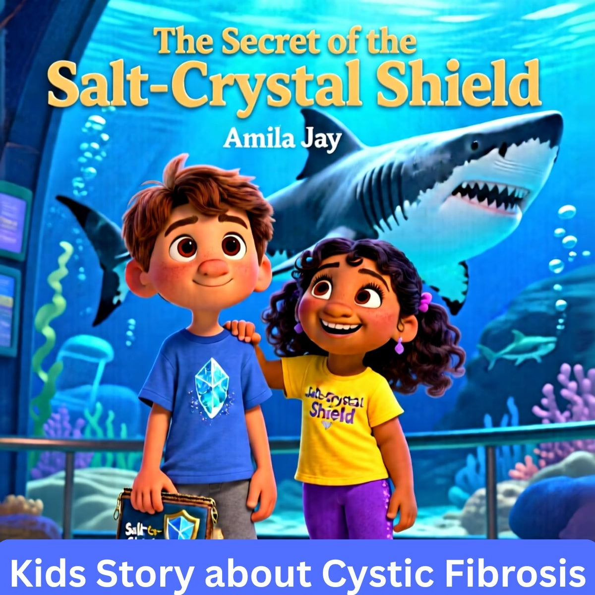 The Secret of the Salt-Crystal Shield - Kids Story about Cystic Fibrosis: Children’s Story about Cystic Fibrosis - Overcoming Challenges with Cystic Fibrosis - A Story of Courage for Kids