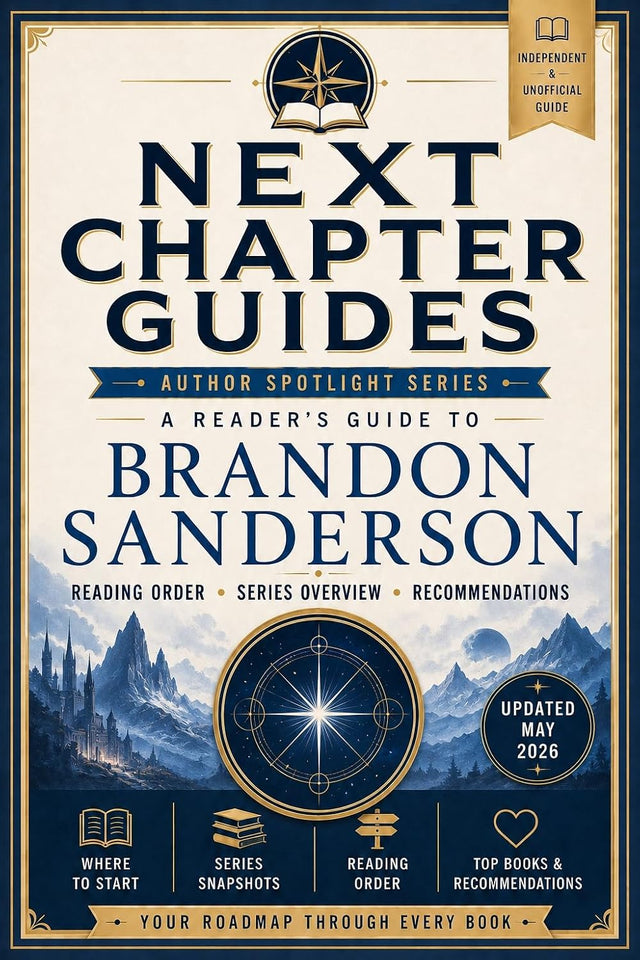 Brandon Sanderson Reading Order Guide: Where to Start, Series Order, and the Simplified Cosmere Reading Path (Next Chapter Guides)