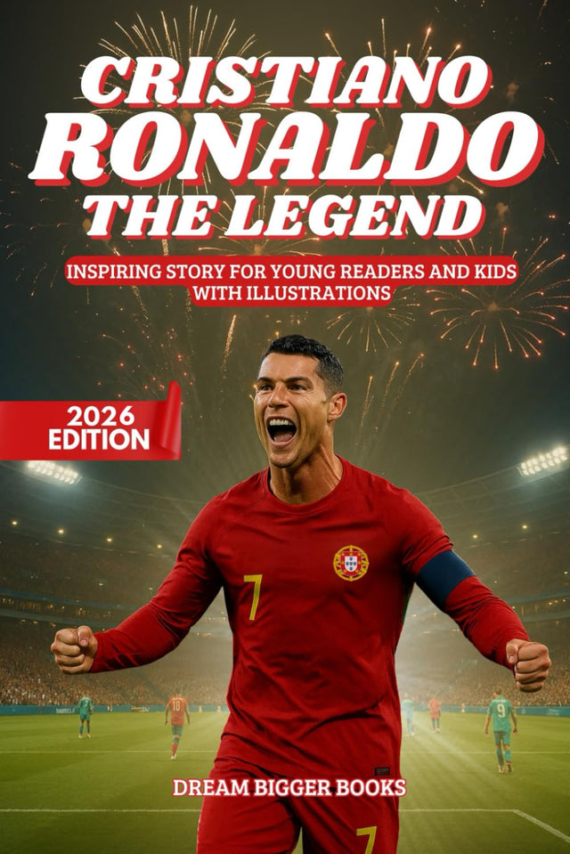 Cristiano Ronaldo: The Legend: Inspiring Story for Young Readers and Kids. Biography book of CR7, one of the Best Soccer Players