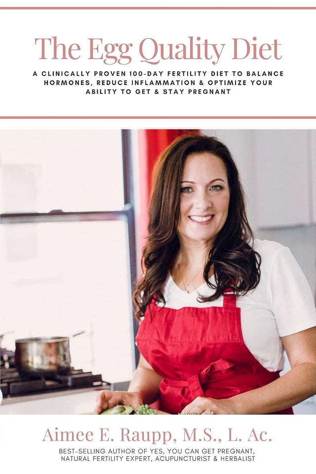 The Egg Quality Diet: A clinically proven 100-day fertility diet to balance hormones, reduce inflammation, improve egg quality & optimize your ability to get & stay pregnant