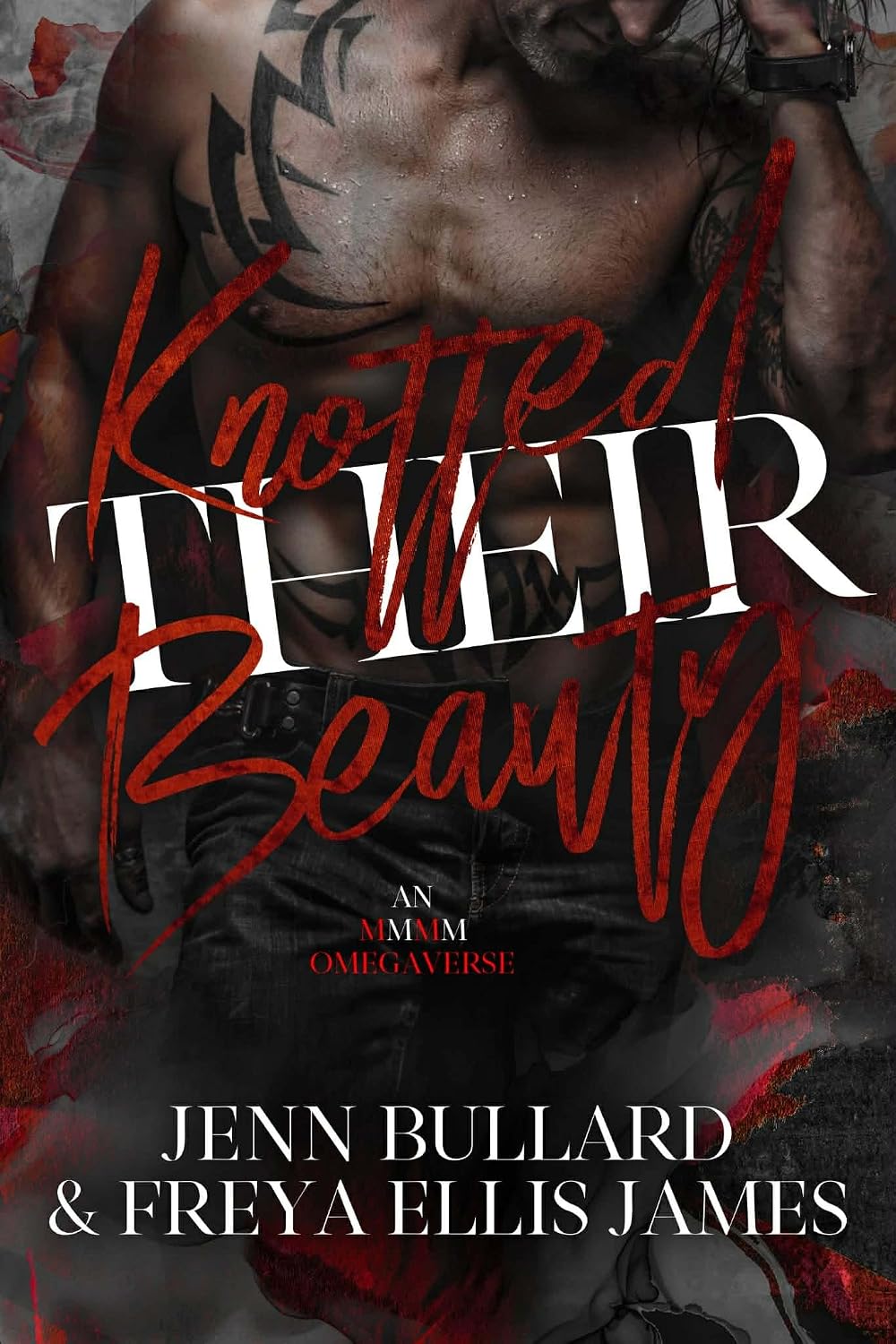 Knotted Their Beauty: A Dark MMMM Omegaverse (Traumaverse Book 2)