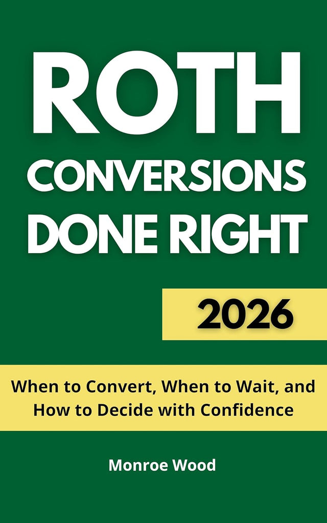 Roth Conversions Done Right: When to Convert, When to Wait, and How to Decide with Confidence (The Monroe Wood Retirement Blueprint Series Book 3)