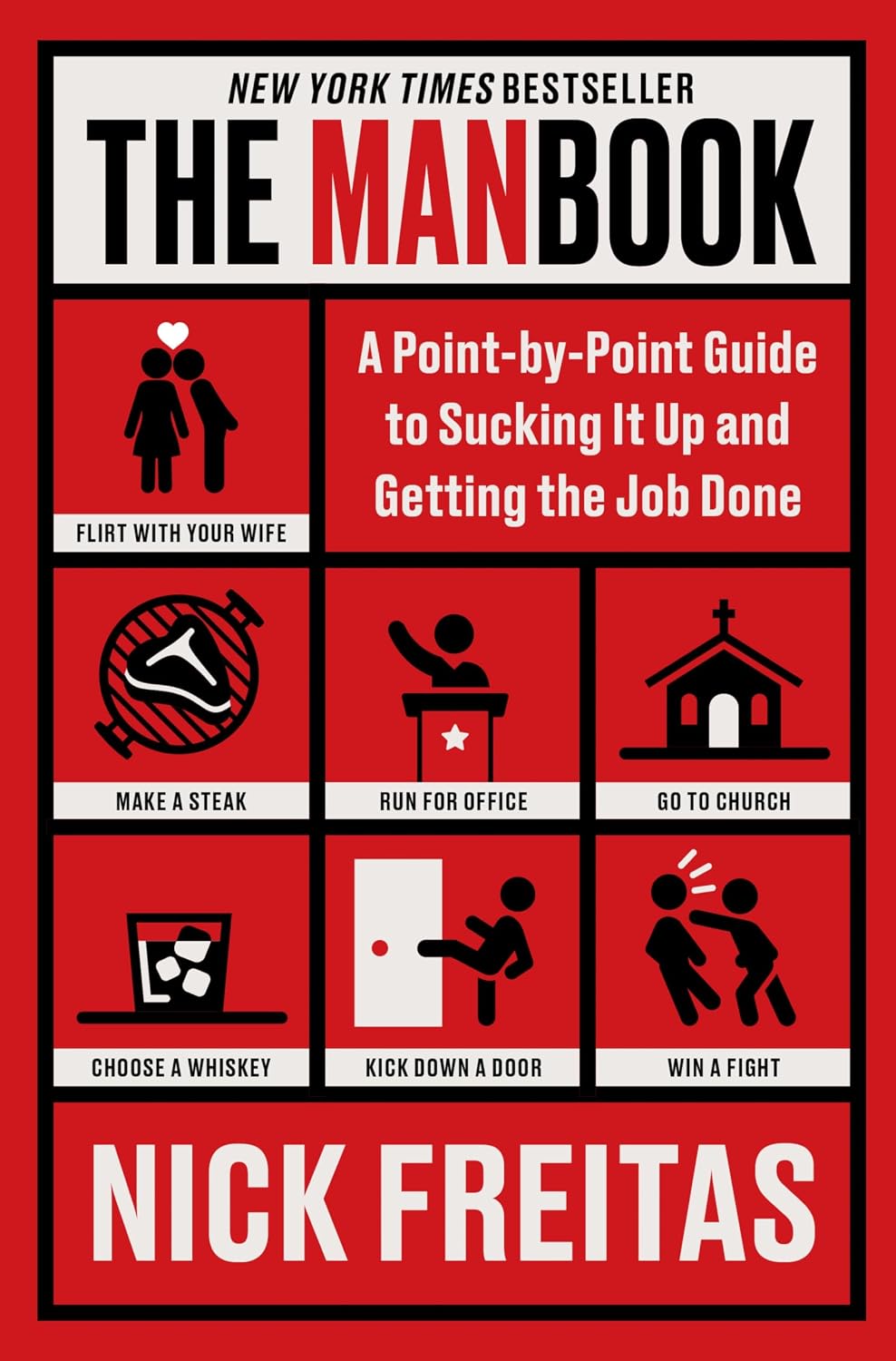 The Manbook: A Point-by-Point Guide to Sucking It Up and Getting the Job Done – A No-Nonsense Guide to Mental Toughness and Professional Growth.