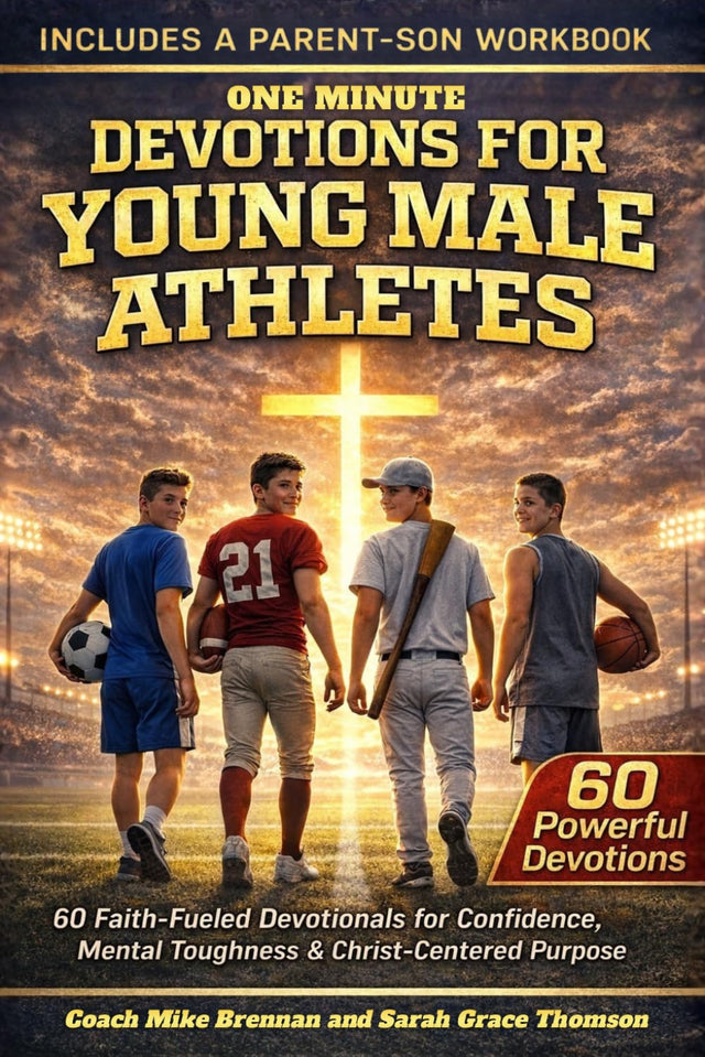 One Minute Daily Devotions for Young Male Athletes: 60 Faith-Fueled Devotionals To Build Confidence, Mental Toughness & Christ-Centered Purpose On And ... Boys (Family Daily Devotions and Prayers)