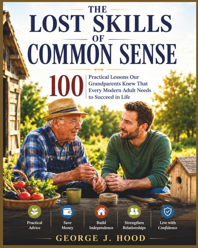 THE LOST SKILLS OF COMMON SENSE: 100 Practical Lessons Our Grandparents Knew That Every Modern Adult Needs to Succeed in Life