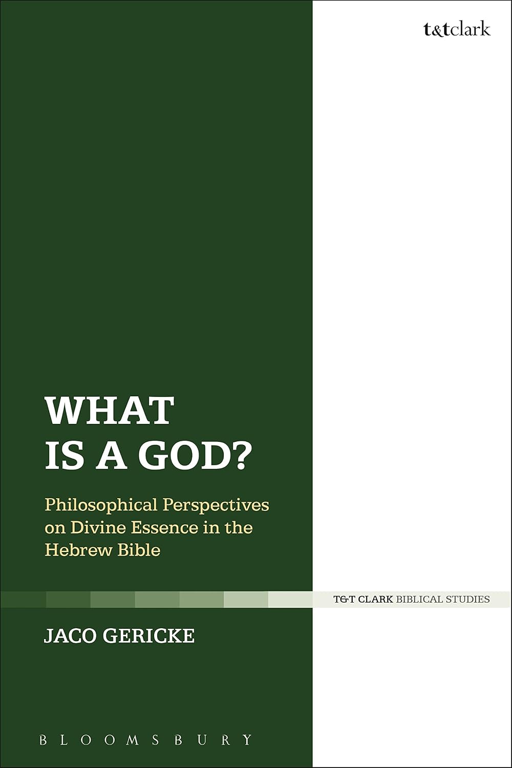 What is a God?: Philosophical Perspectives on Divine Essence in the Hebrew Bible