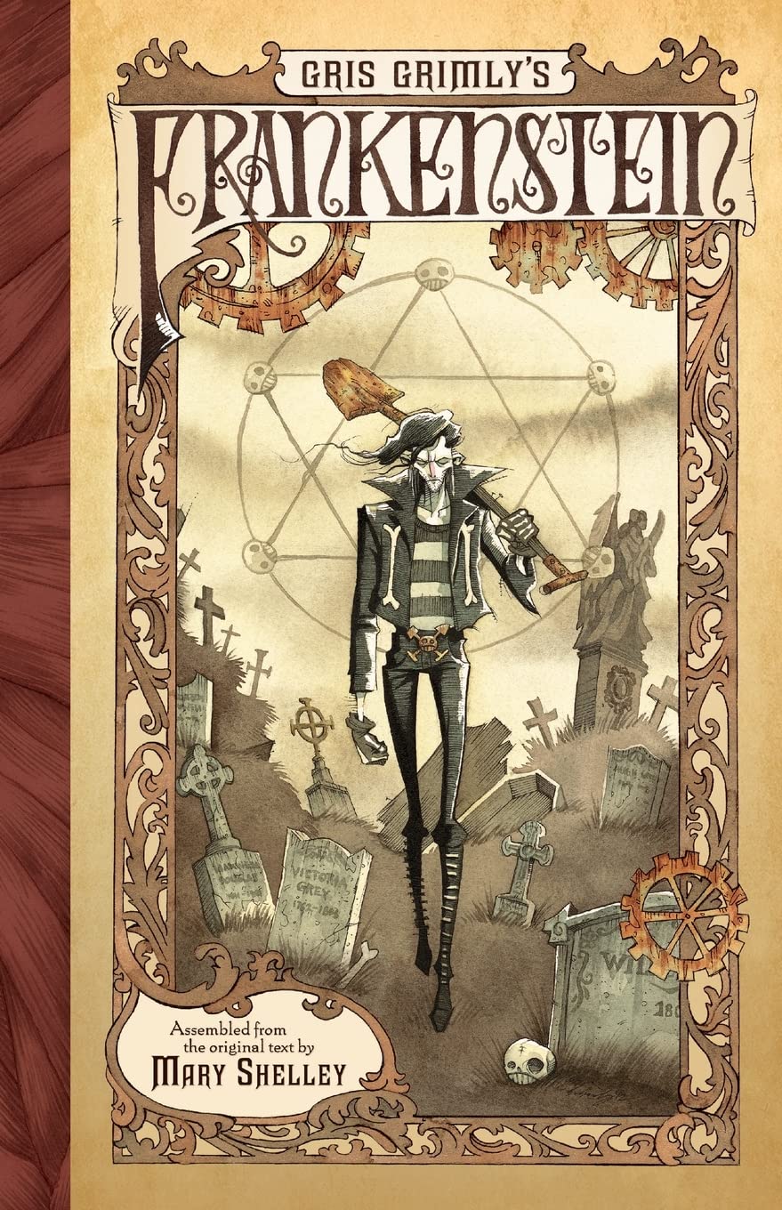 Gris Grimly's Frankenstein: A Dark and Twisted Graphic Novel Adaptation of Mary Shelley's Classic Gothic Horror Tale