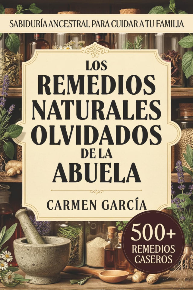 Los Remedios Naturales Olvidados de la Abuela: 500+ Recetas de Medicina Casera y Herbolaria Ancestral: Guía de Plantas Medicinales y Sabiduría de la Abuela (Spanish Edition)