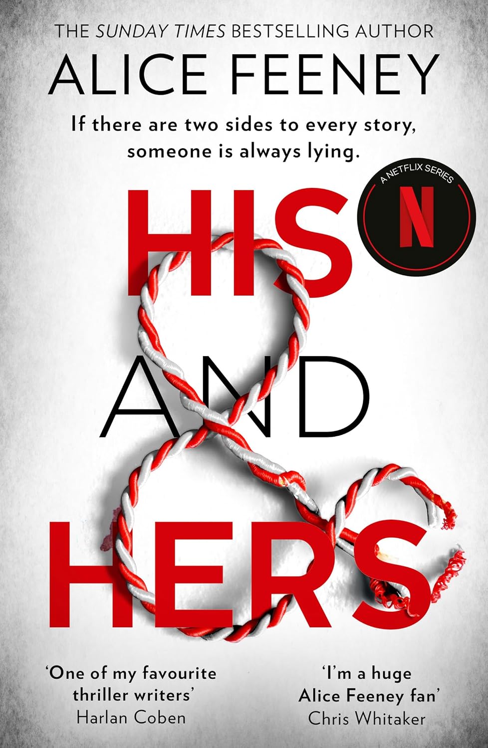 His and Hers: The must-read addictive psychological suspense thriller from the bestselling author of Beautiful Ugly, now a brand-new Number One Netflix global phenomenon in 2026