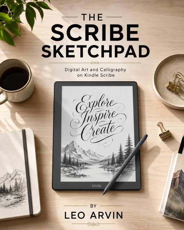 The Scribe Sketchpad: Digital Art and Calligraphy on Kindle Scribe