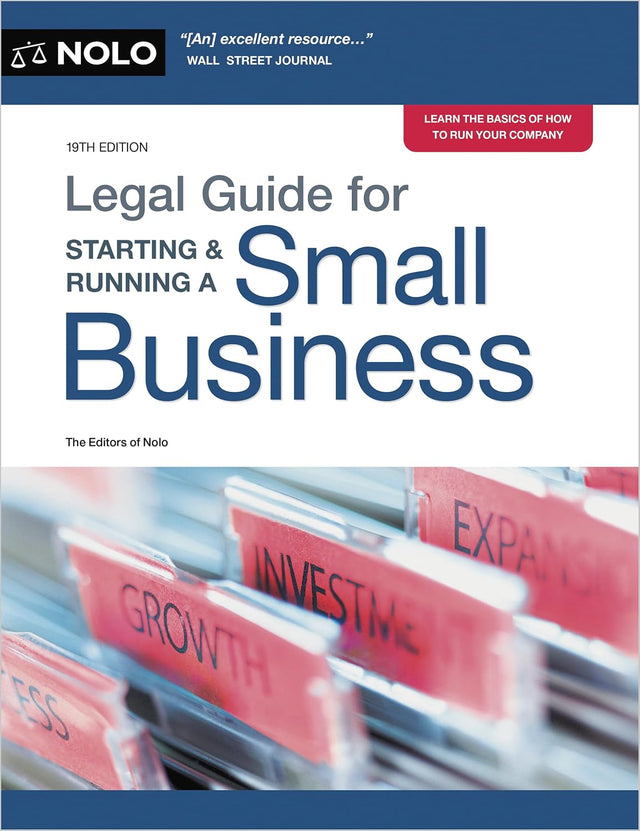 Legal Guide for Starting & Running a Small Business