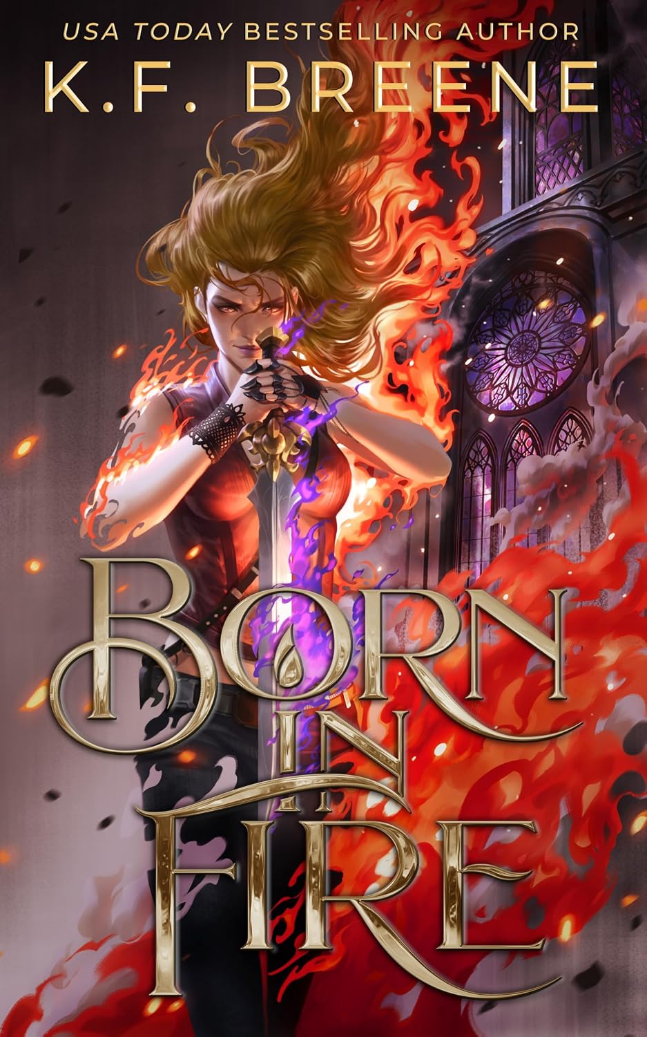 Born in Fire (Demon Days, Vampire Nights World Book 1)