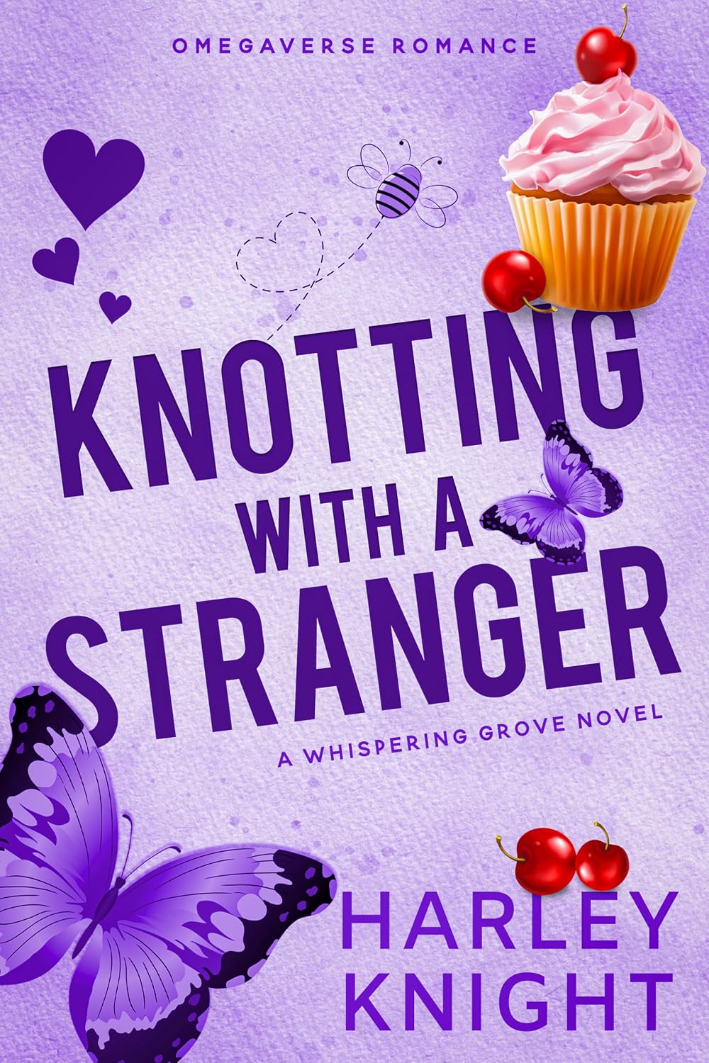 Knotting With A Stranger: A Cozy Omegaverse Romance (Whispering Grove Book 1)