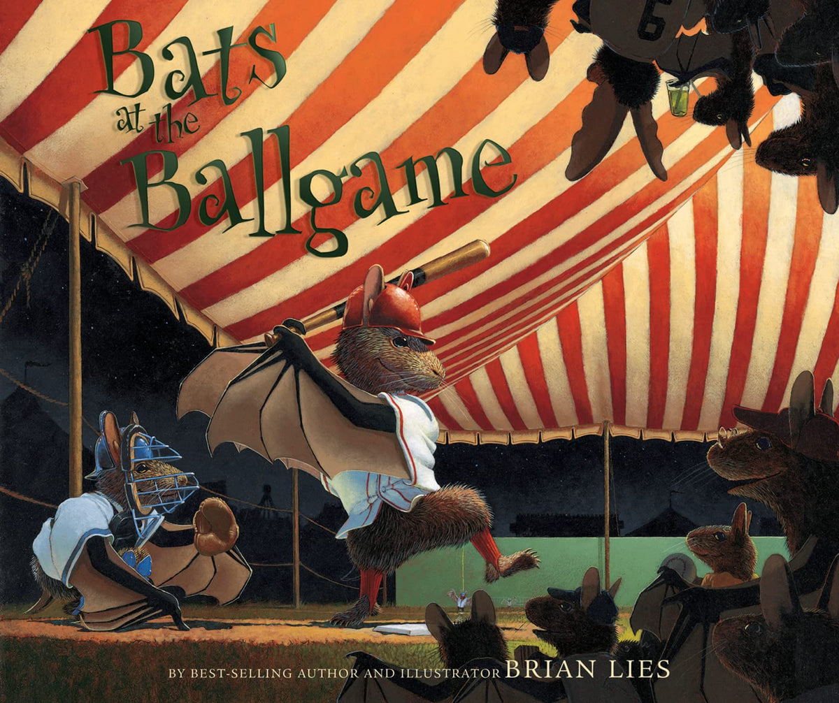 Bats at the Ballgame: A Whimsical Picture Book about an Upside-Down Baseball Adventure for Children (Ages 4-7) (A Bat Book, 8)
