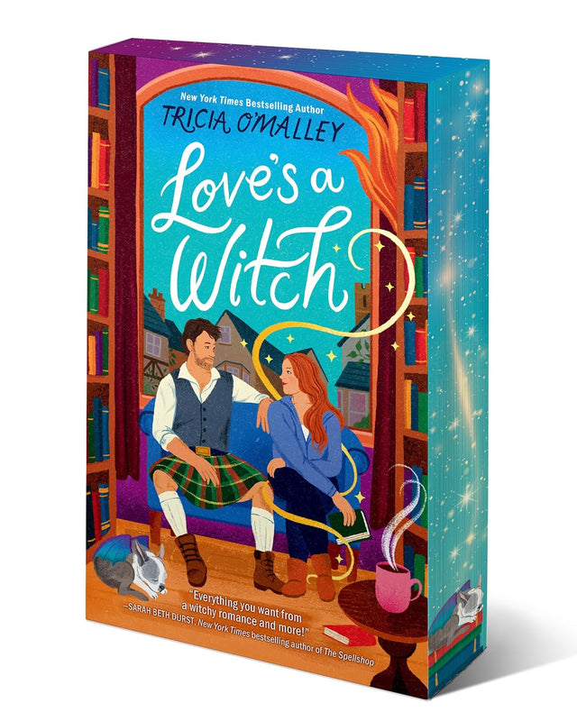 Love's a Witch: A Cozy Fantasy Romance (The Scottish Charms Series)