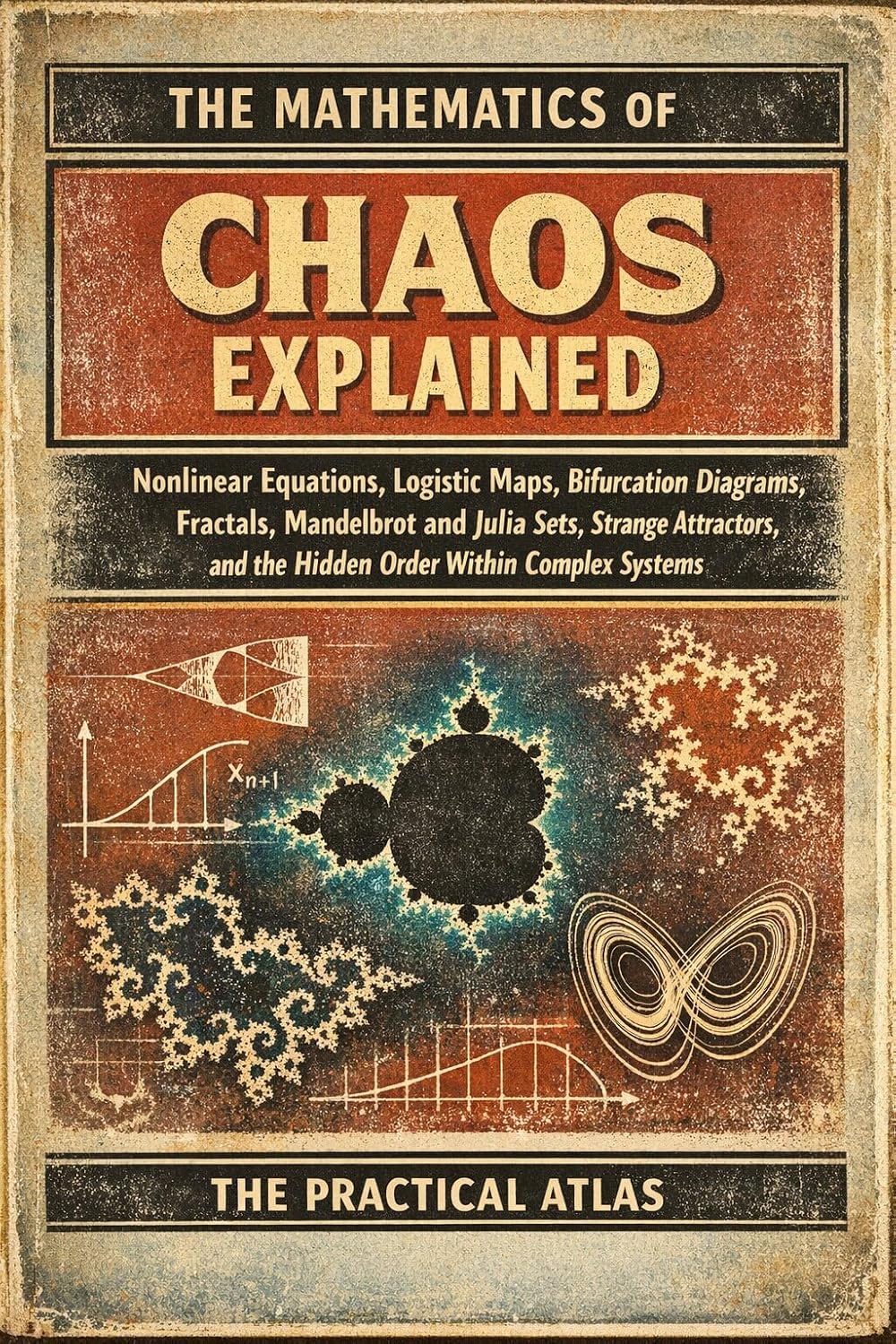 The Mathematics of Chaos Explained: Nonlinear Equations, Logistic Maps, Bifurcation Diagrams, Fractals, Mandelbrot and Julia Sets, Strange Attractors, ... Physics and Theoretical Science Series)
