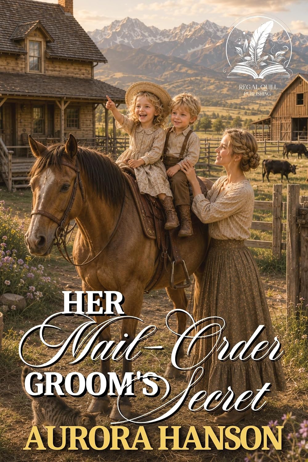 Her Mail-Order Groom's Secret: A Historical Western Romance Novel (Brides of the Untamed Frontier)