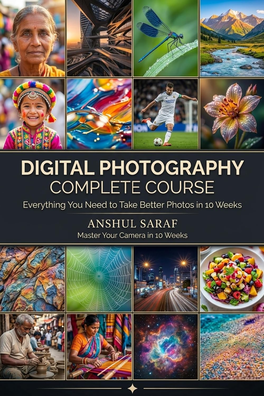 Digital Photography Complete Course : Everything You Need To Take Better Photos In 10 Weeks: A Complete Guide To Mastering Exposure, Lighting & Composition ... The Ultimate Pocket Guide for Beginners)