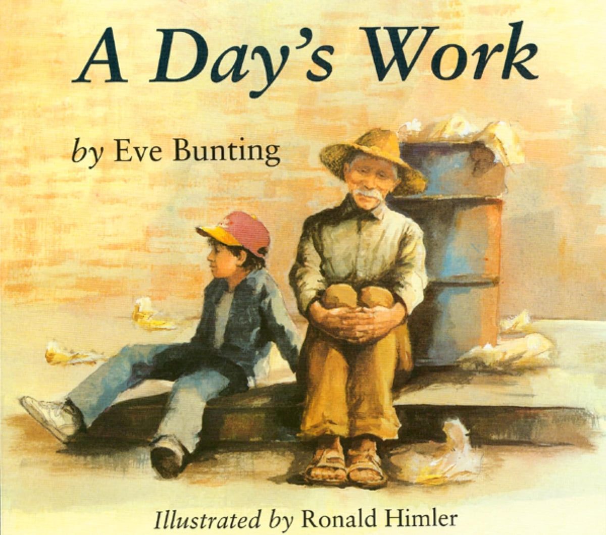 A Day's Work: A Tender Picture Book About a Grandfather and Grandson Reconnecting for Children (Ages 4-7)