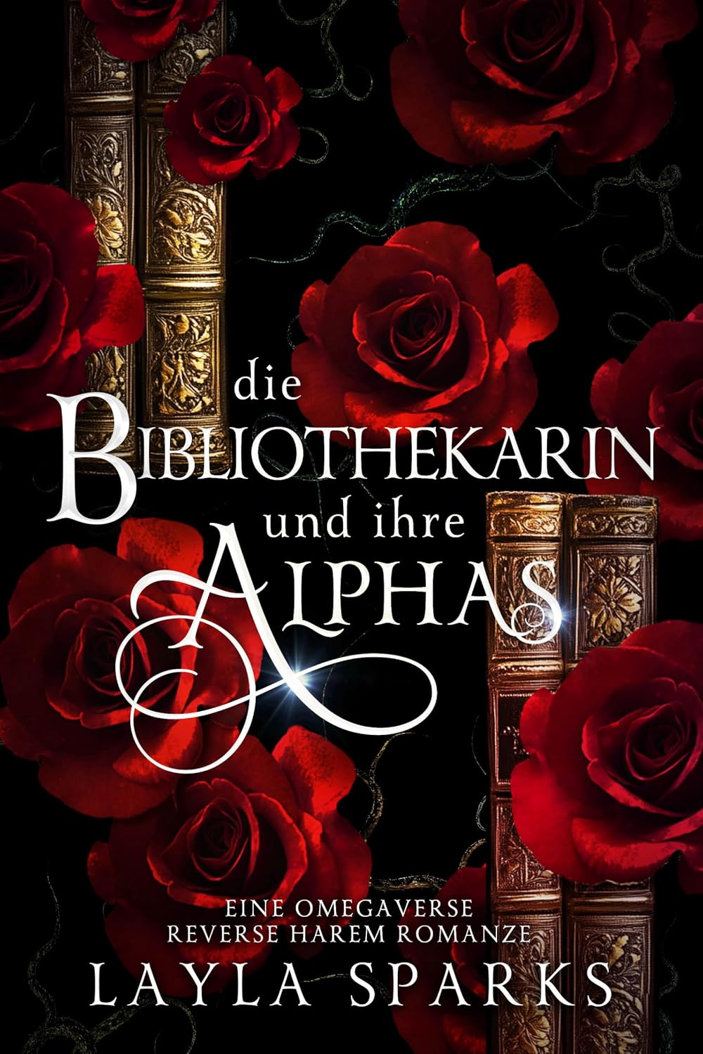 Die Bibliothekarin und ihre Alphas: Eine Omegaverse Reverse Harem Romanze (Geknotet und beansprucht – Einzelband-Reihe 1)