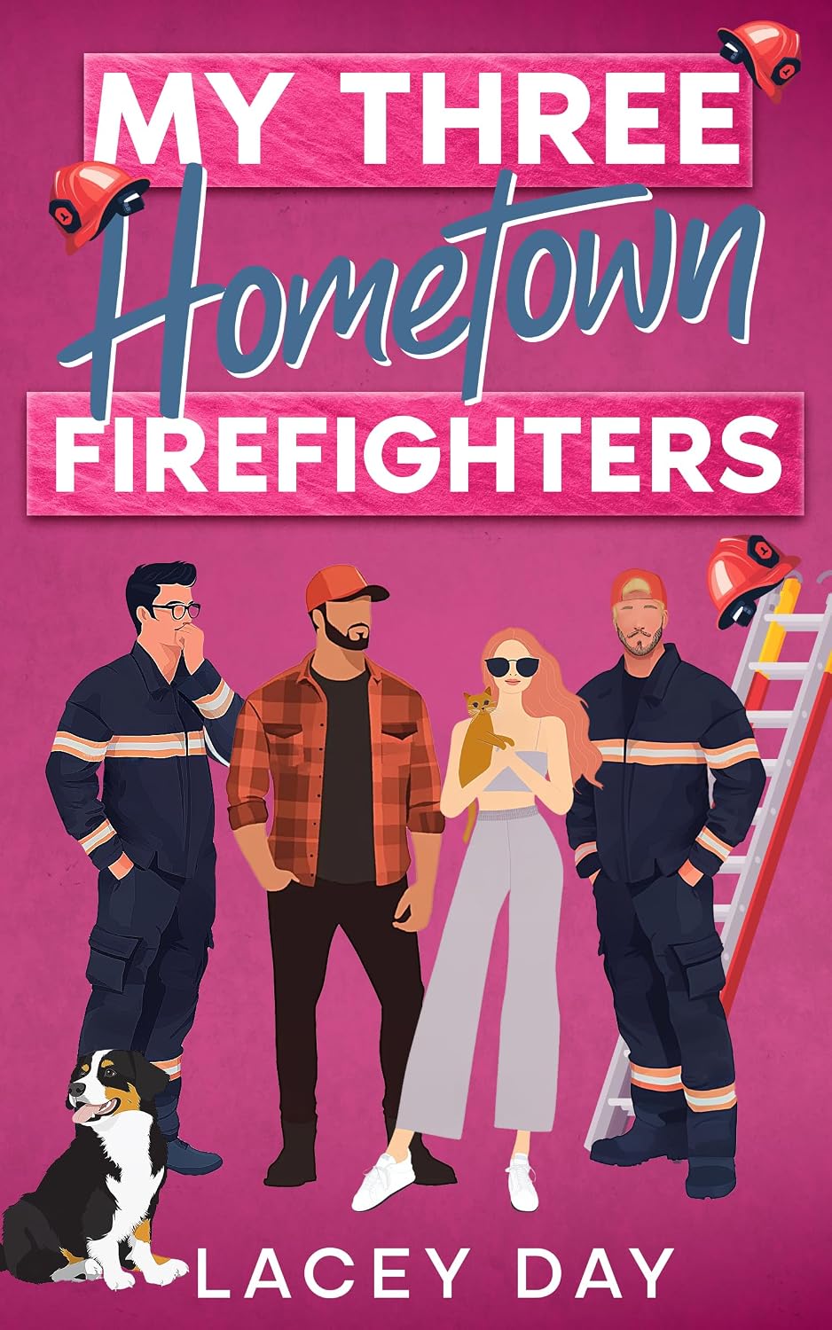 My Three Hometown Firefighters: A Spicy Small Town Reverse Harem Romance (Aspen Springs)