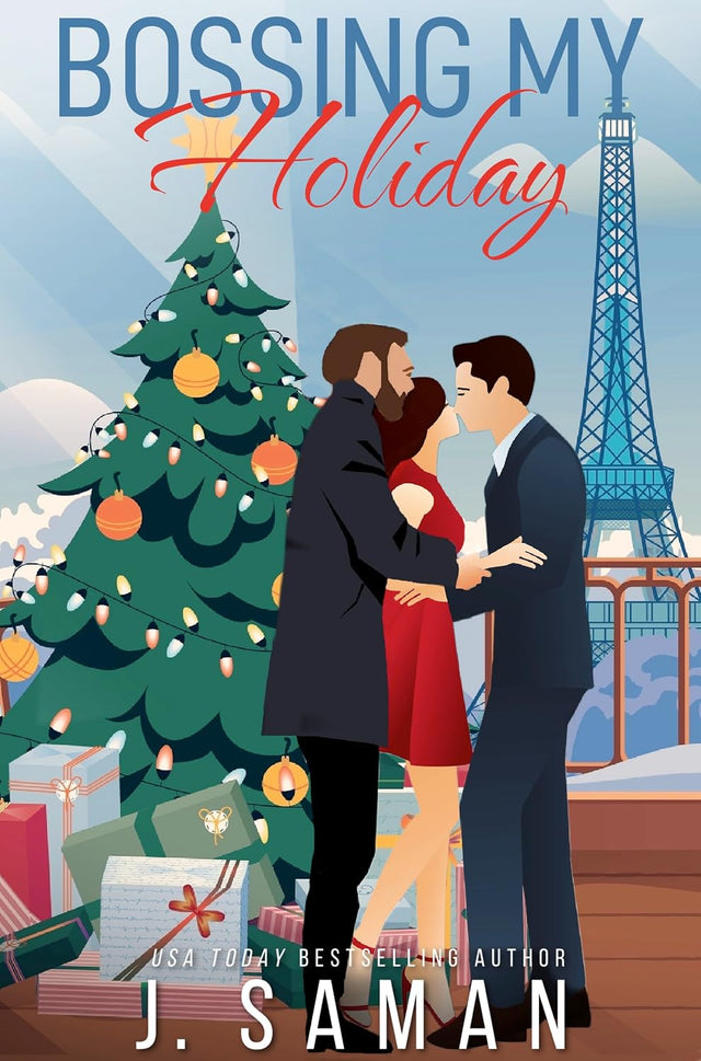 Bossing My Holiday: A Fake Relationship Enemies to Lovers Holiday Romance (Holiday Spice Book 1)
